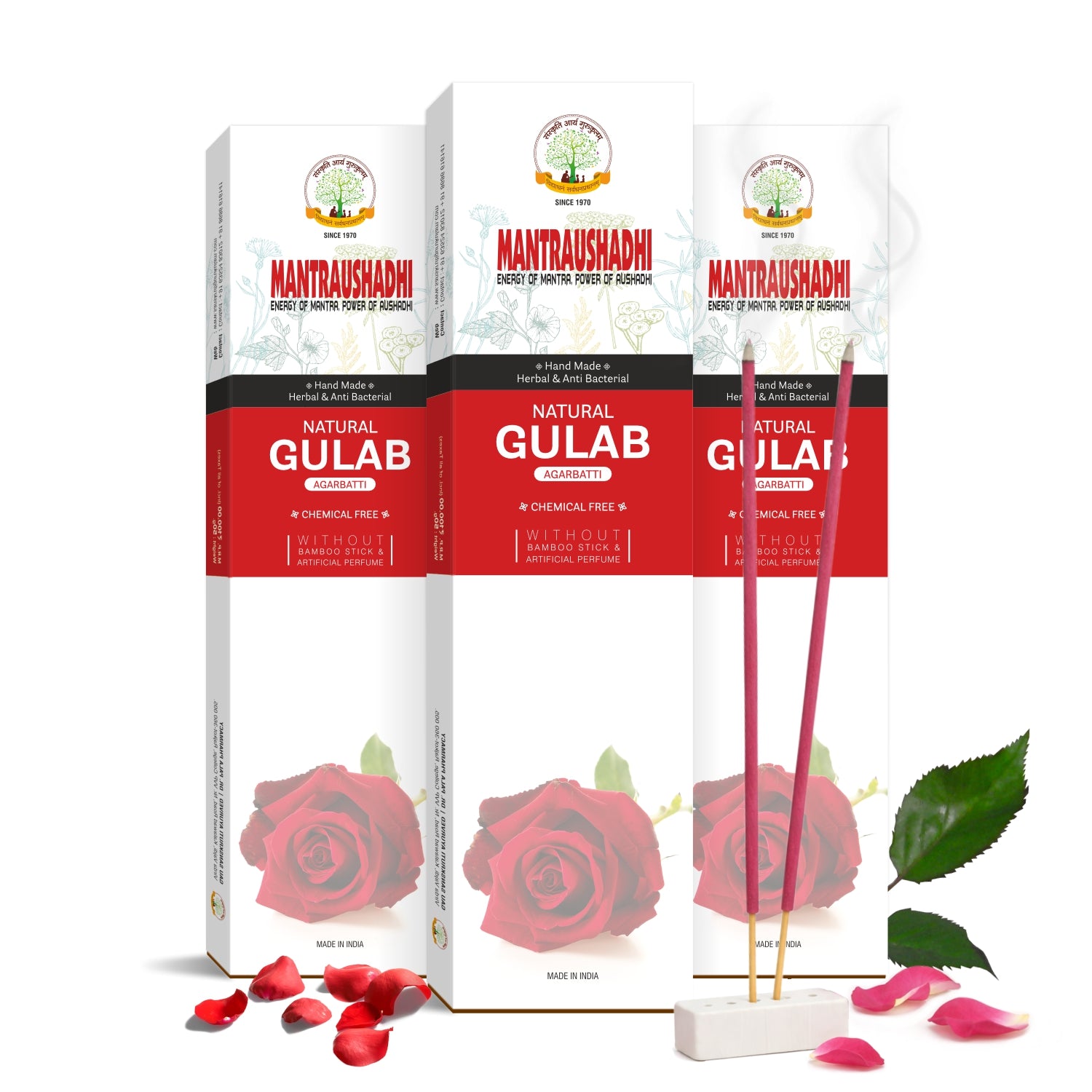 Gulab Aggarbatti Pack of 3