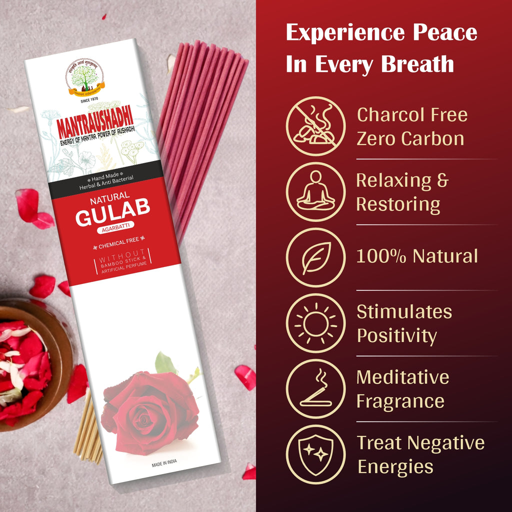Gulab Aggarbatti Pack of 3
