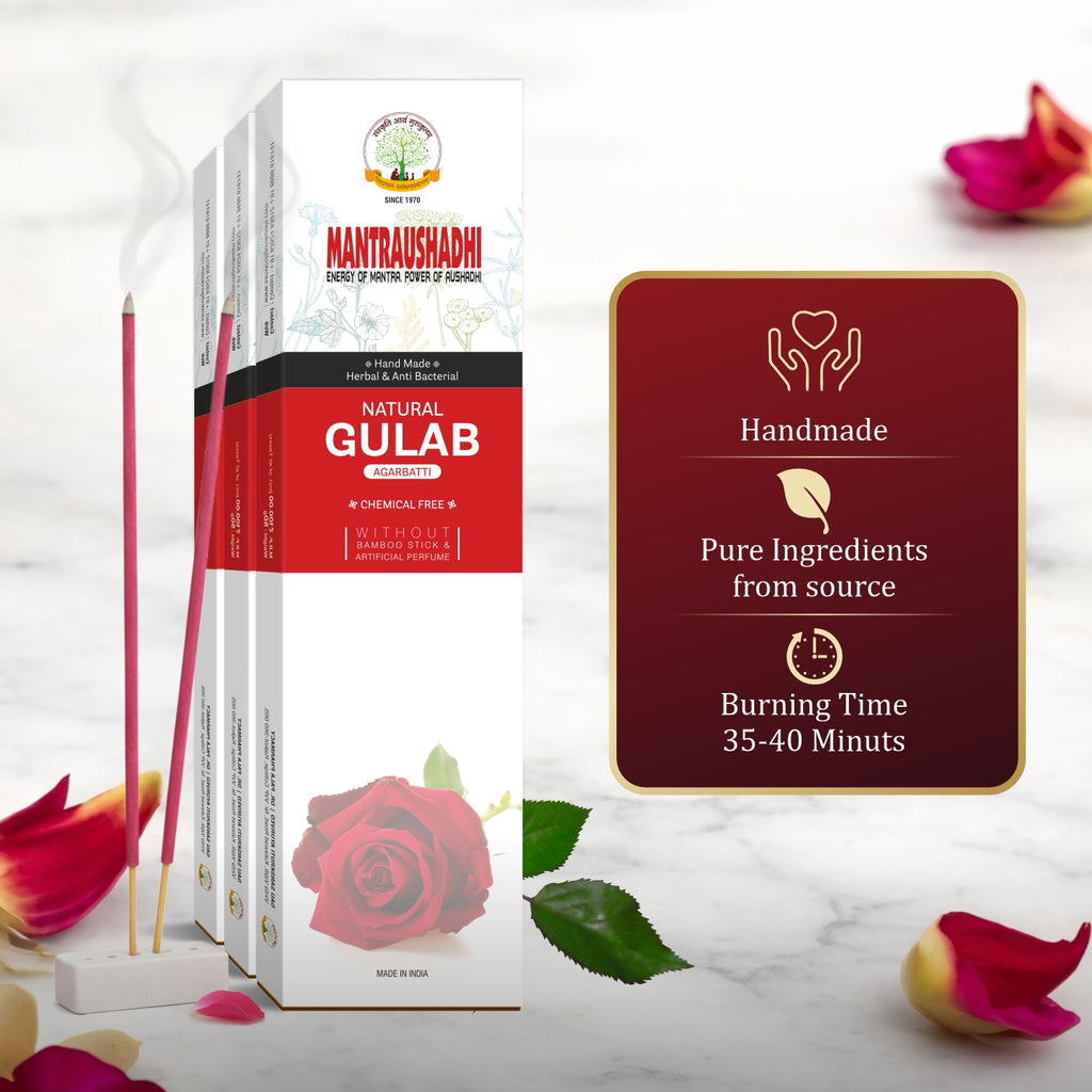 Gulab Aggarbatti Pack of 3