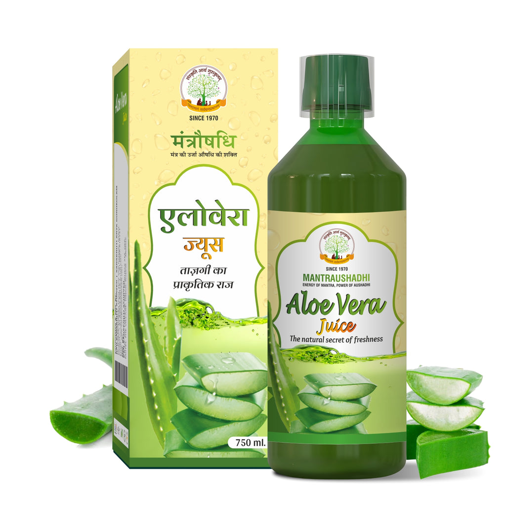 MANTRAUSHADHI ALOEVERA JUICE 750ML