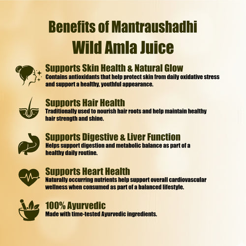MANTRAUSHADHI AMLA JUICE 750ML
