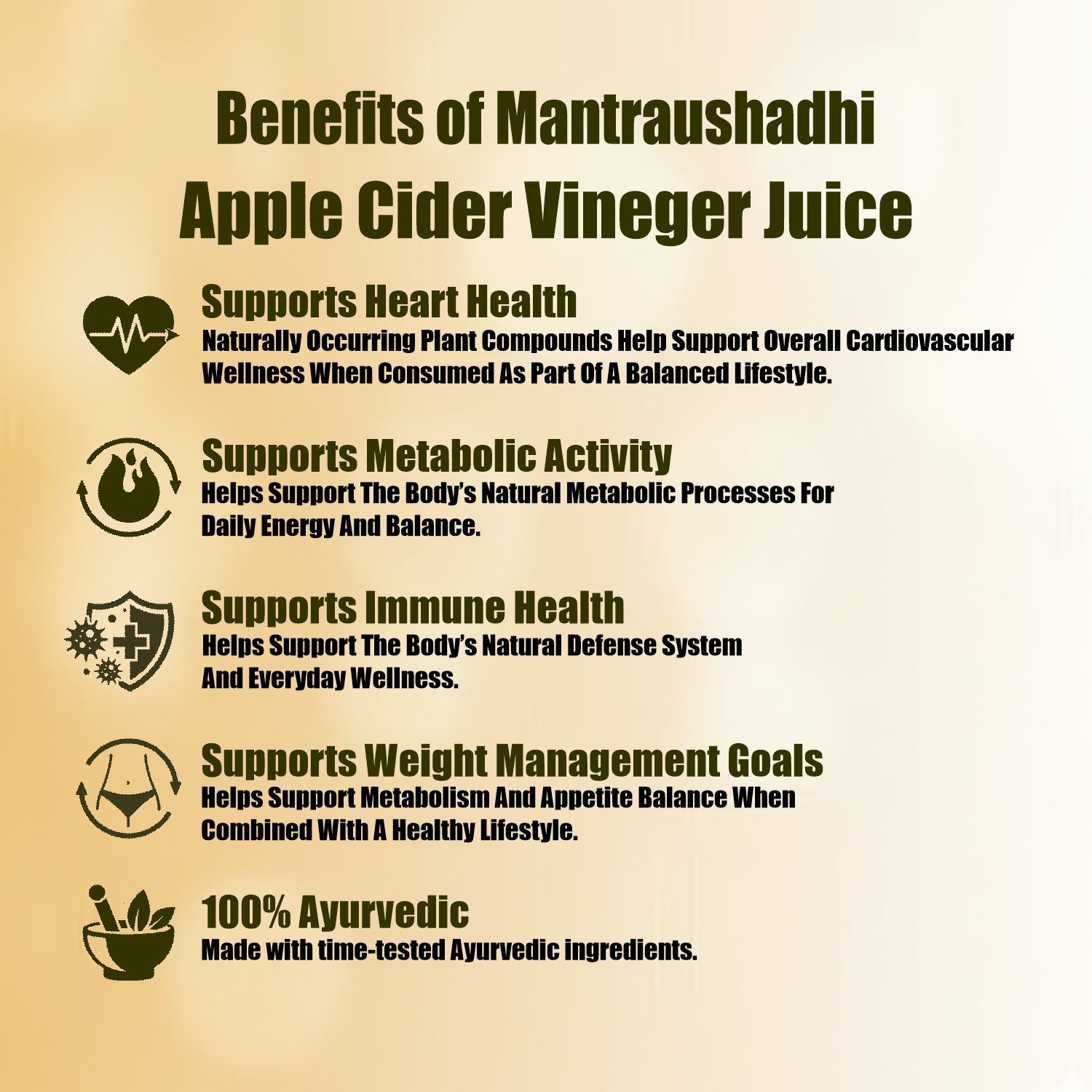 MANTRAUSHADHI APPLE VINEGER 750ML