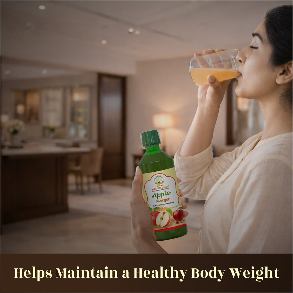 MANTRAUSHADHI APPLE VINEGER 750ML