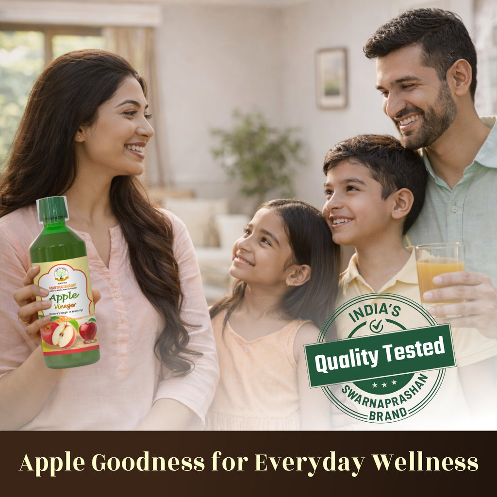MANTRAUSHADHI APPLE VINEGER 750ML