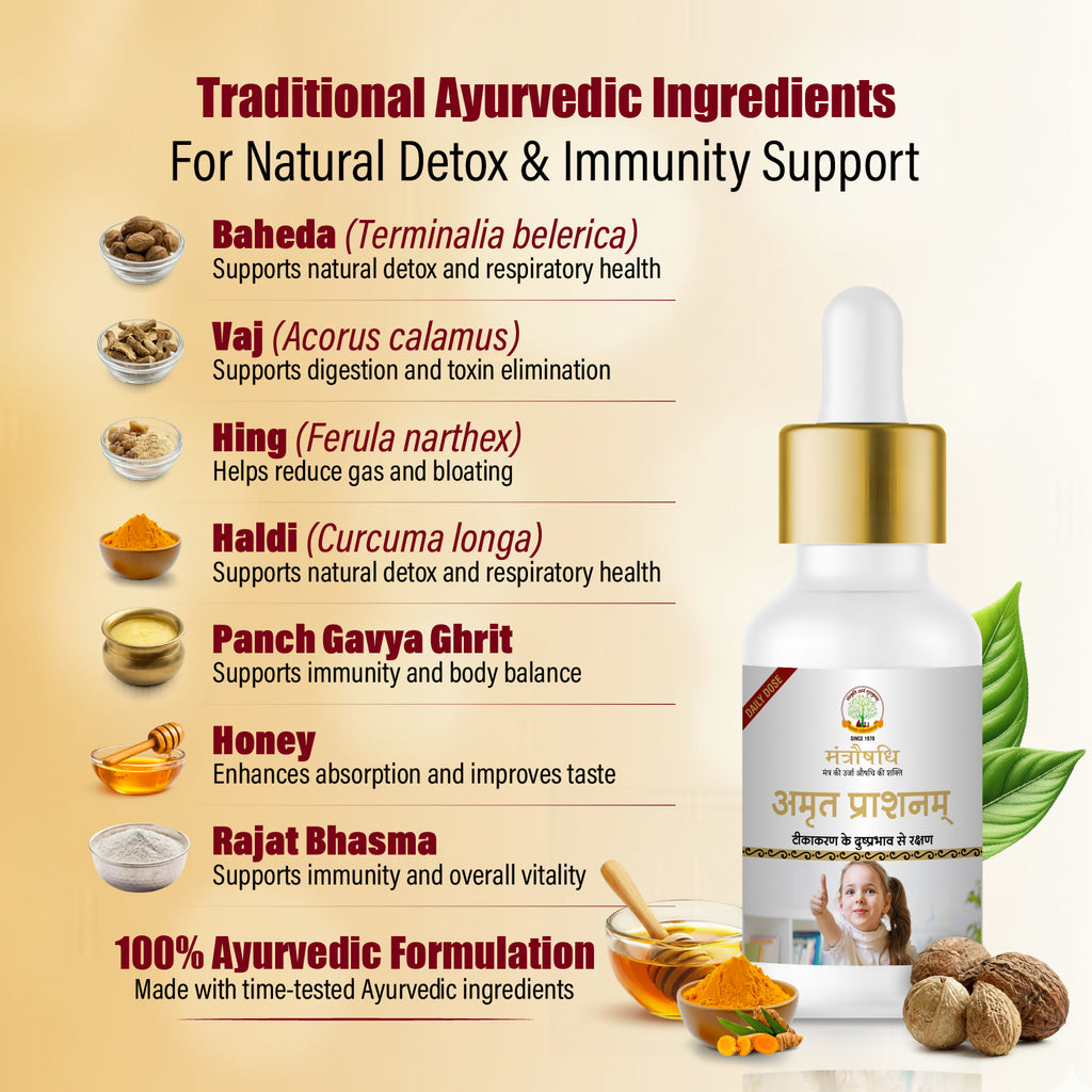 MANTRAUSHADHI AMRUTPRASHANAM DROPS 15ML