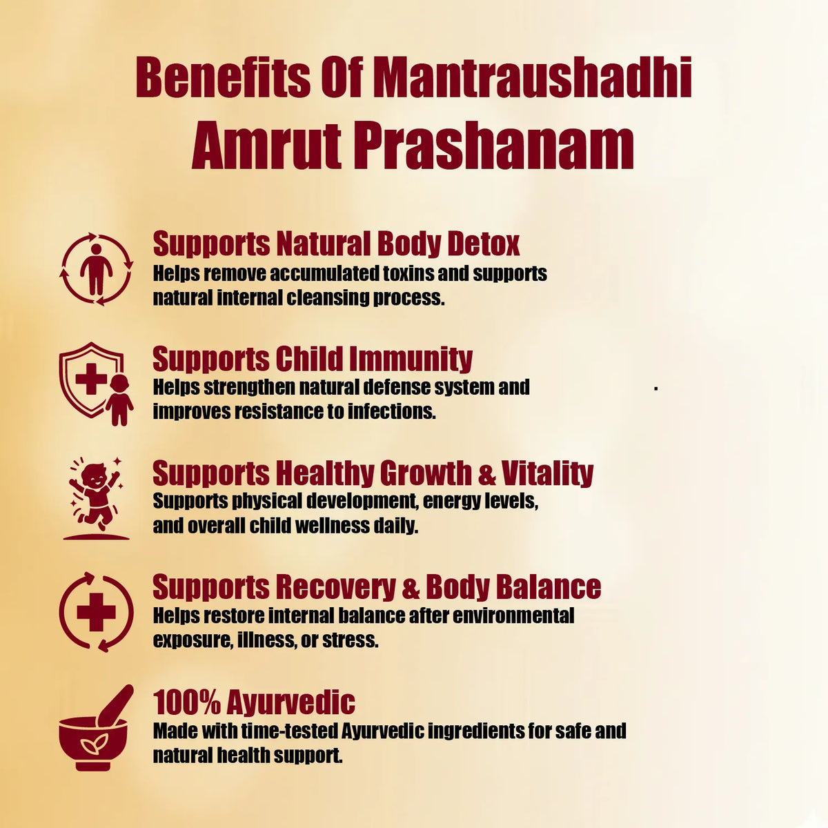 Mantraushadhi Amrut Prashanam 15 ml