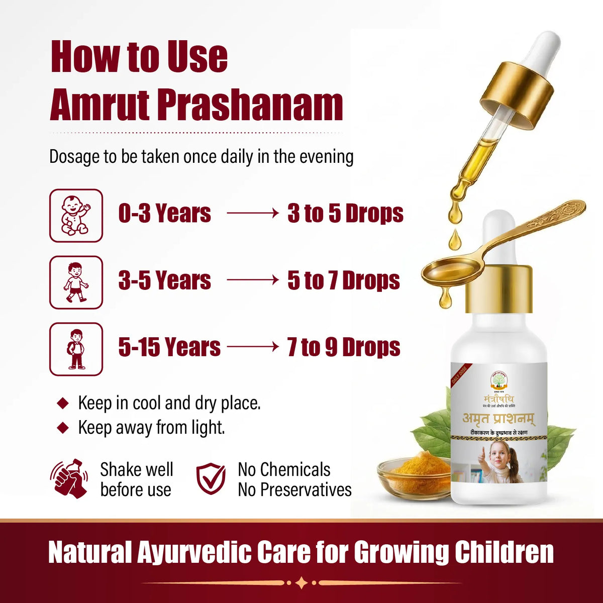 Mantraushadhi Amrut Prashanam 15 ml