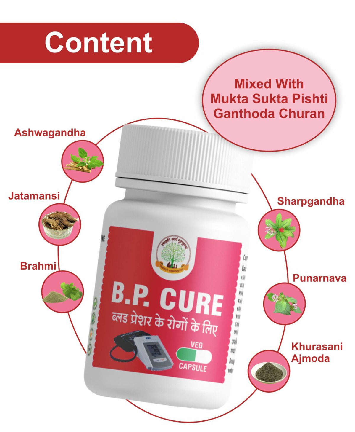 Mantraushadhi BP Cure Capsule 30 Cap