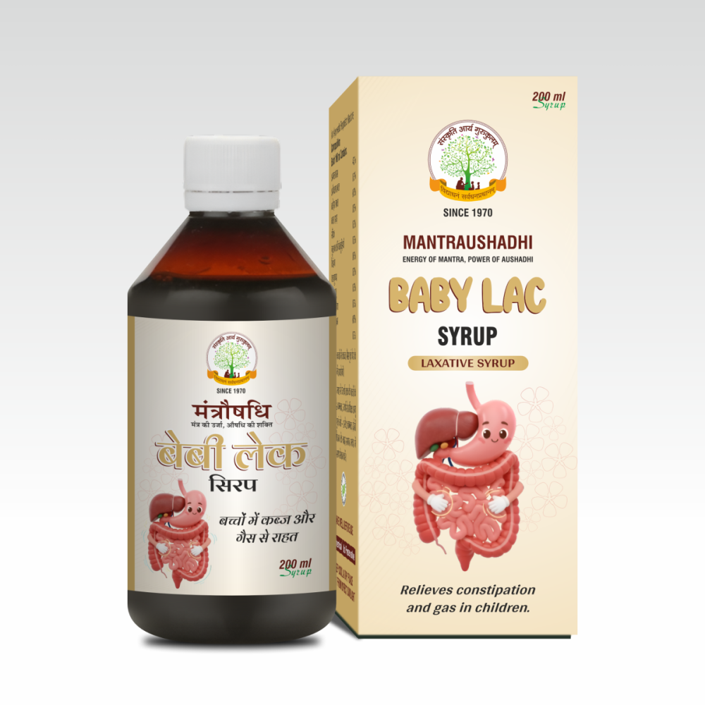 Mantraushadhi Balraksha Baby Lec Syrup 200 ml
