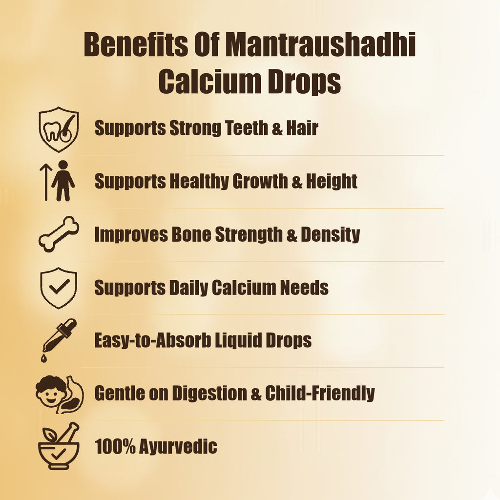 MANTRAUSHADHI CALCIUM DROPS 15ML