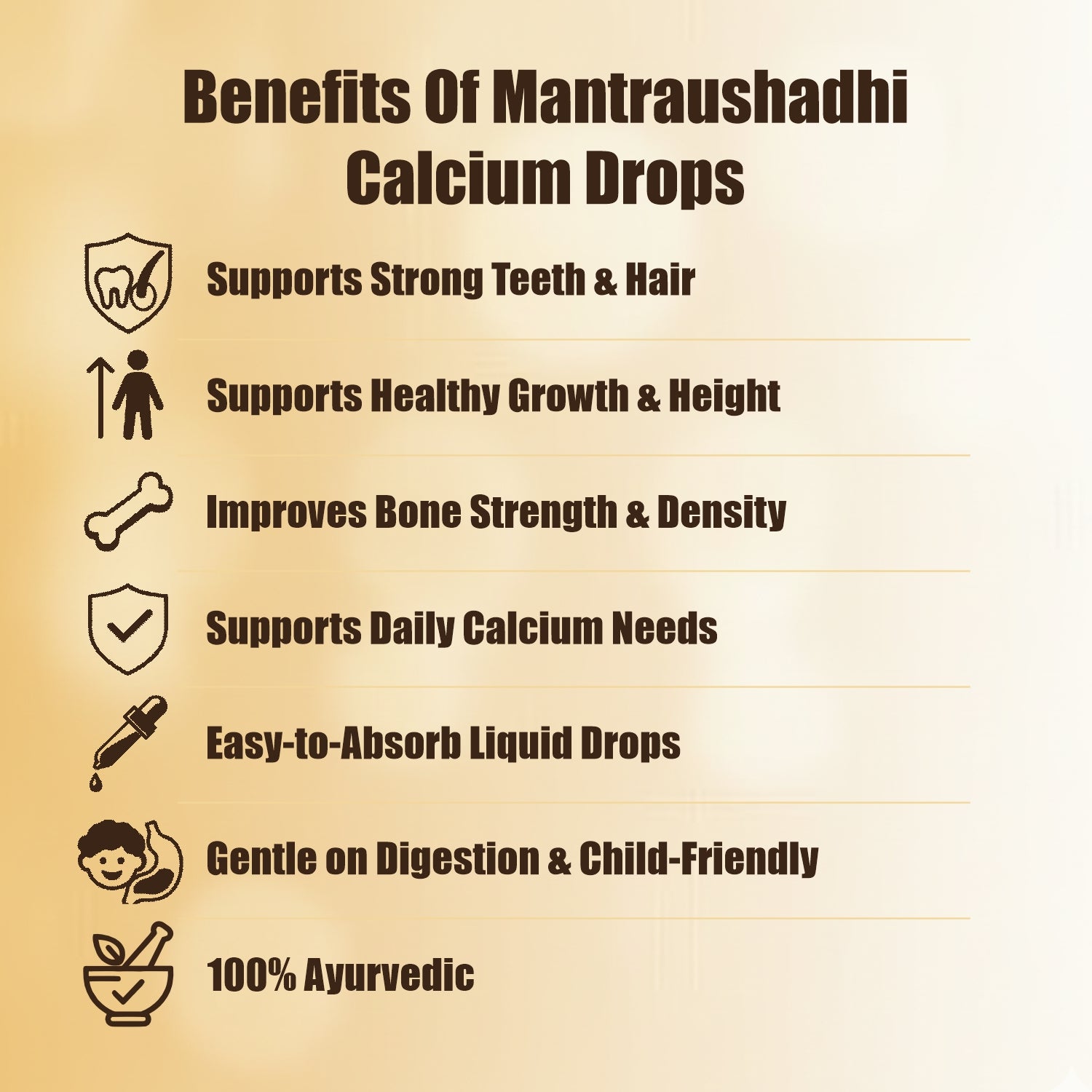 MANTRAUSHADHI CALCIUM DROPS 15ML