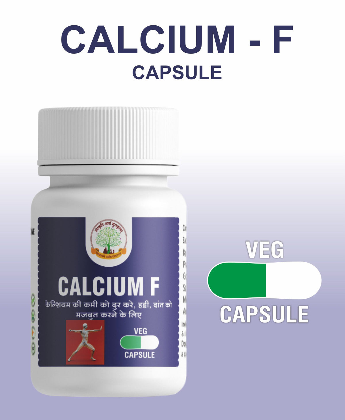 Mantraushadhi Calcium F Capsule 30 Cap