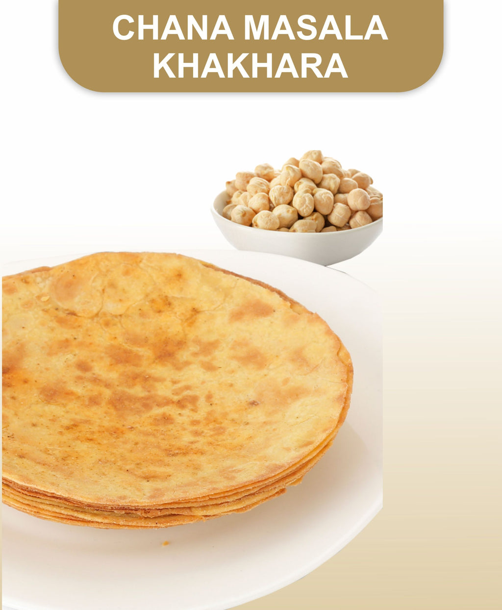 Organic Khakhra - Chana Masala