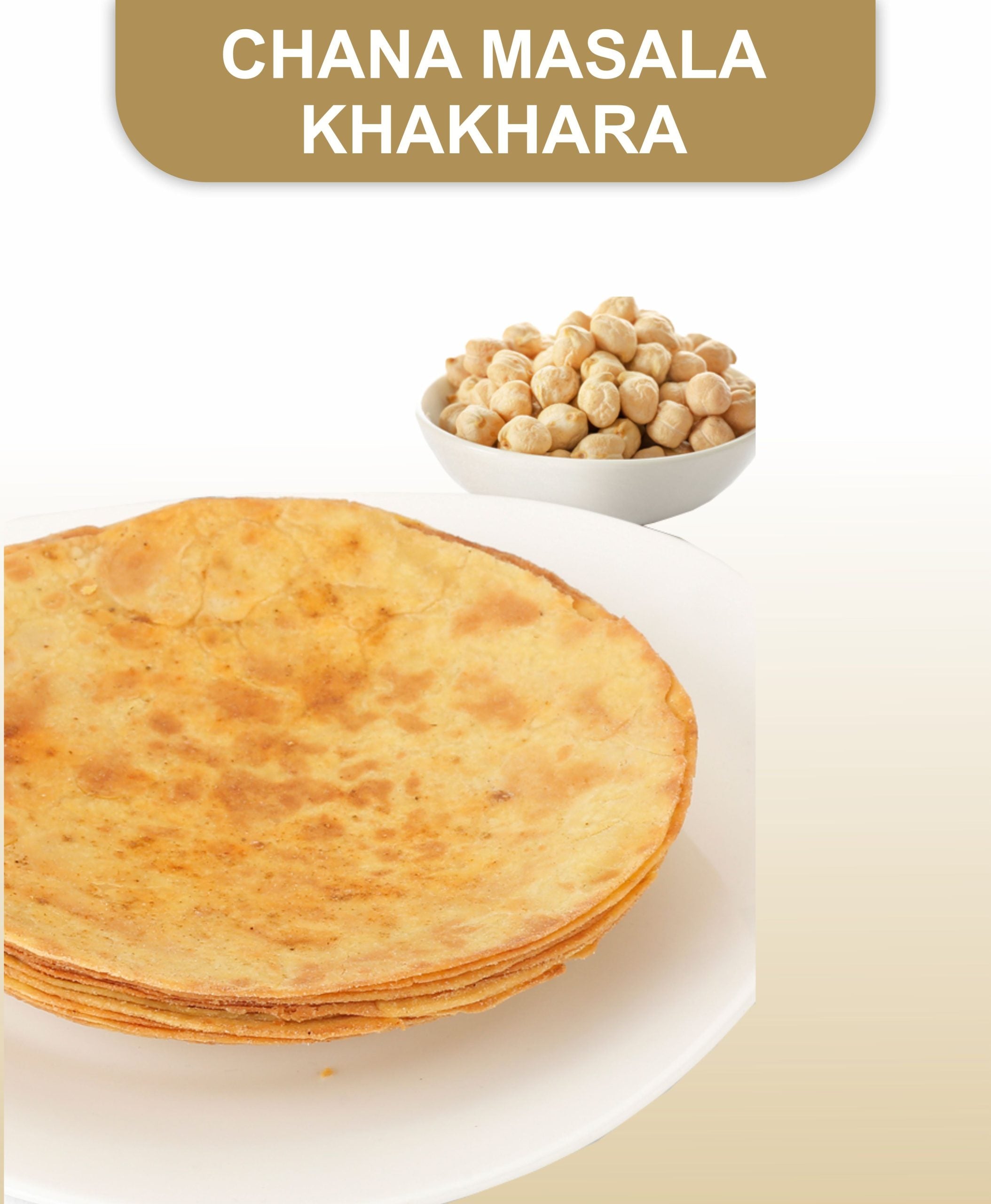 Organic Khakhra - Chana Masala