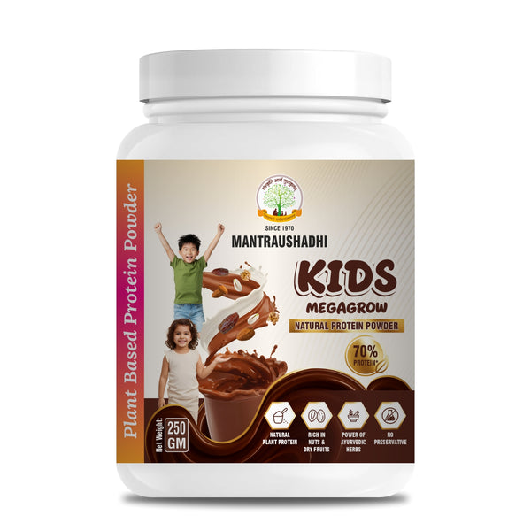 MANTRAUSHADHI KIDS PROTEIN POWDER 250GM
