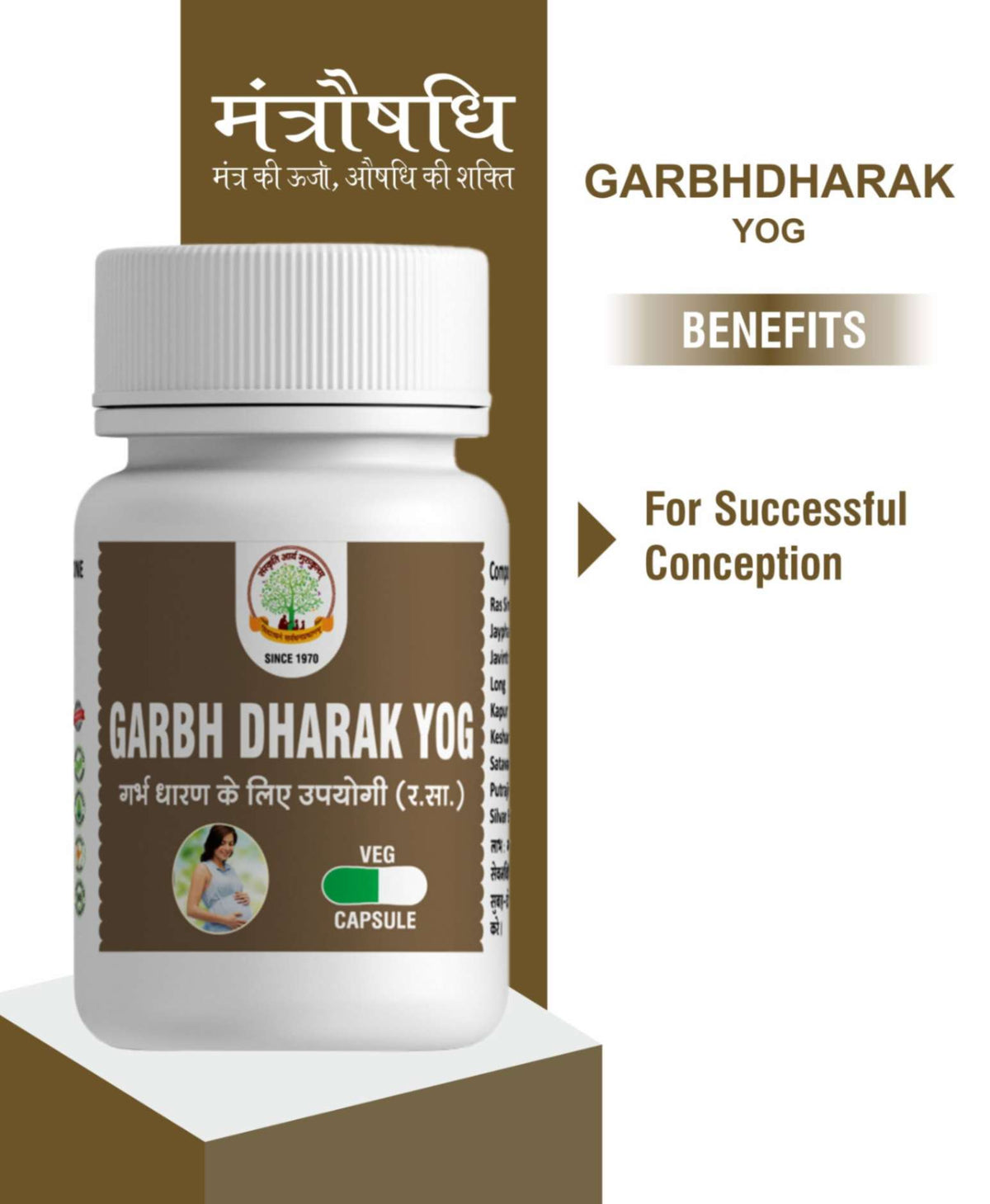 Mantraushadhi Garbh Dharak Yog 20 CAP