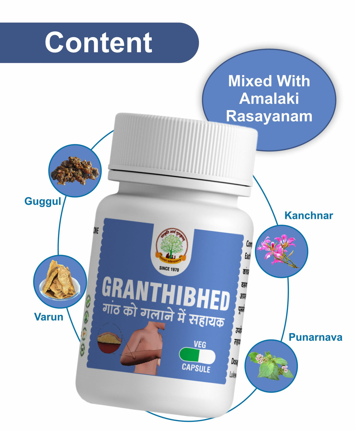 Mantraushadhi Granthibhed Capsules 30 Cap