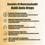 MANTRAUSHADHI HALDI AMLA DROP 15ML