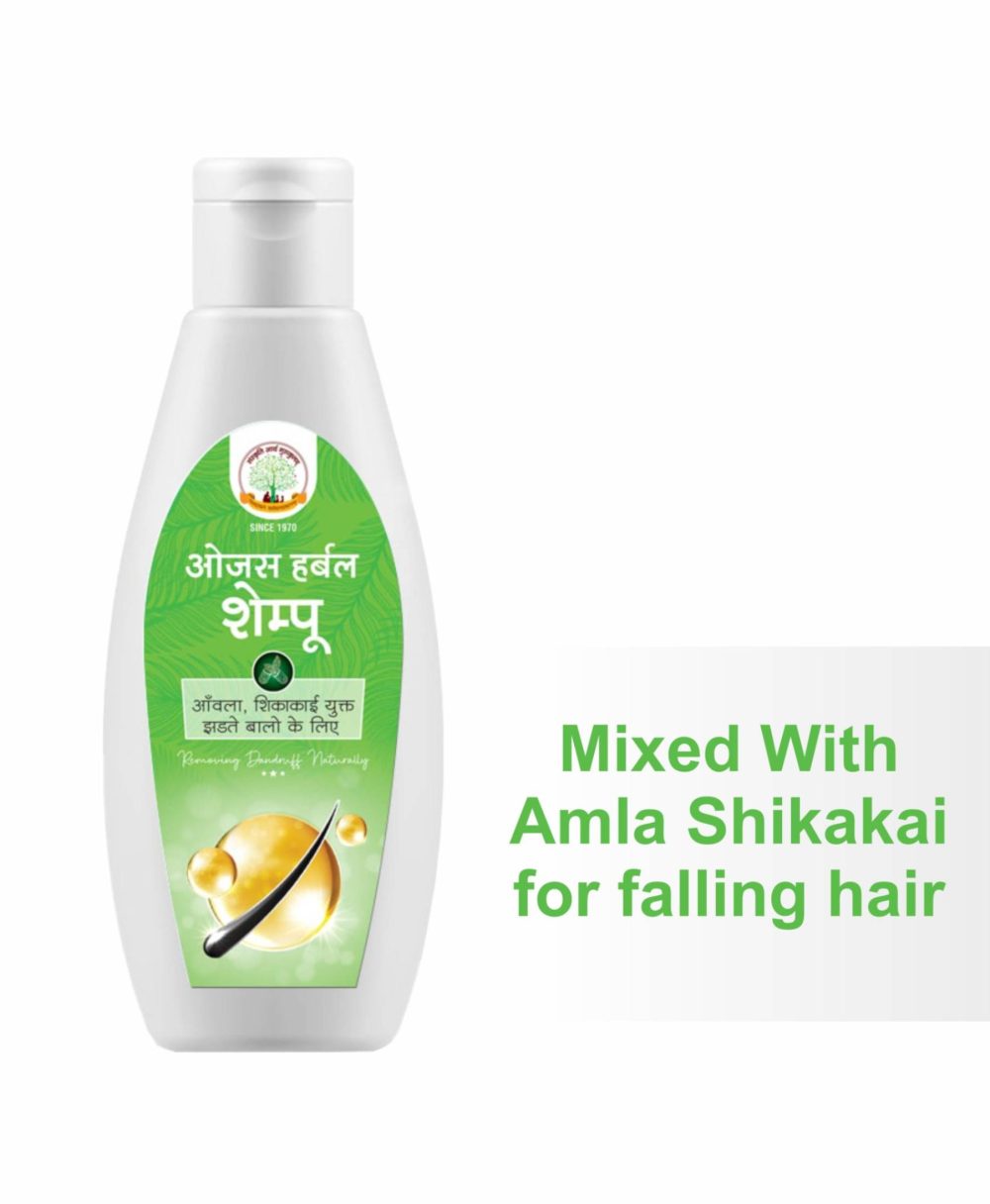 Mantraushadhi Ojas Herbal Shampoo 200 ml