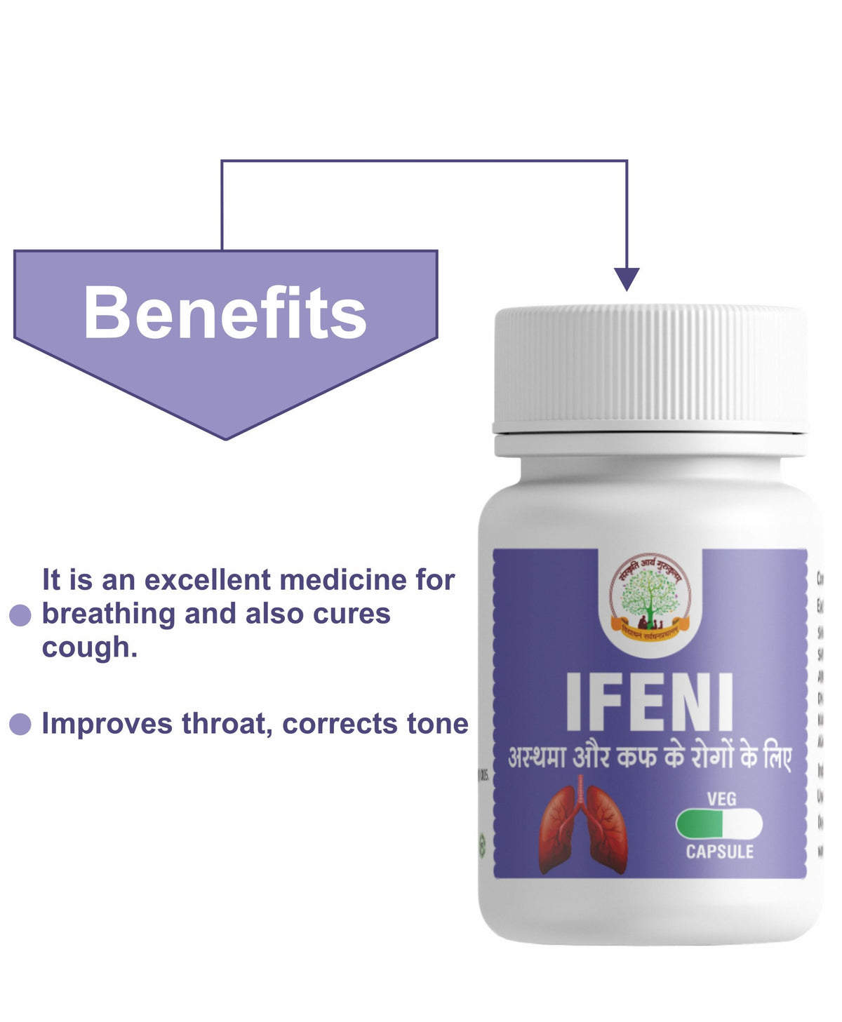 Mantraushadhi Ifeni Capsules 30 Cap