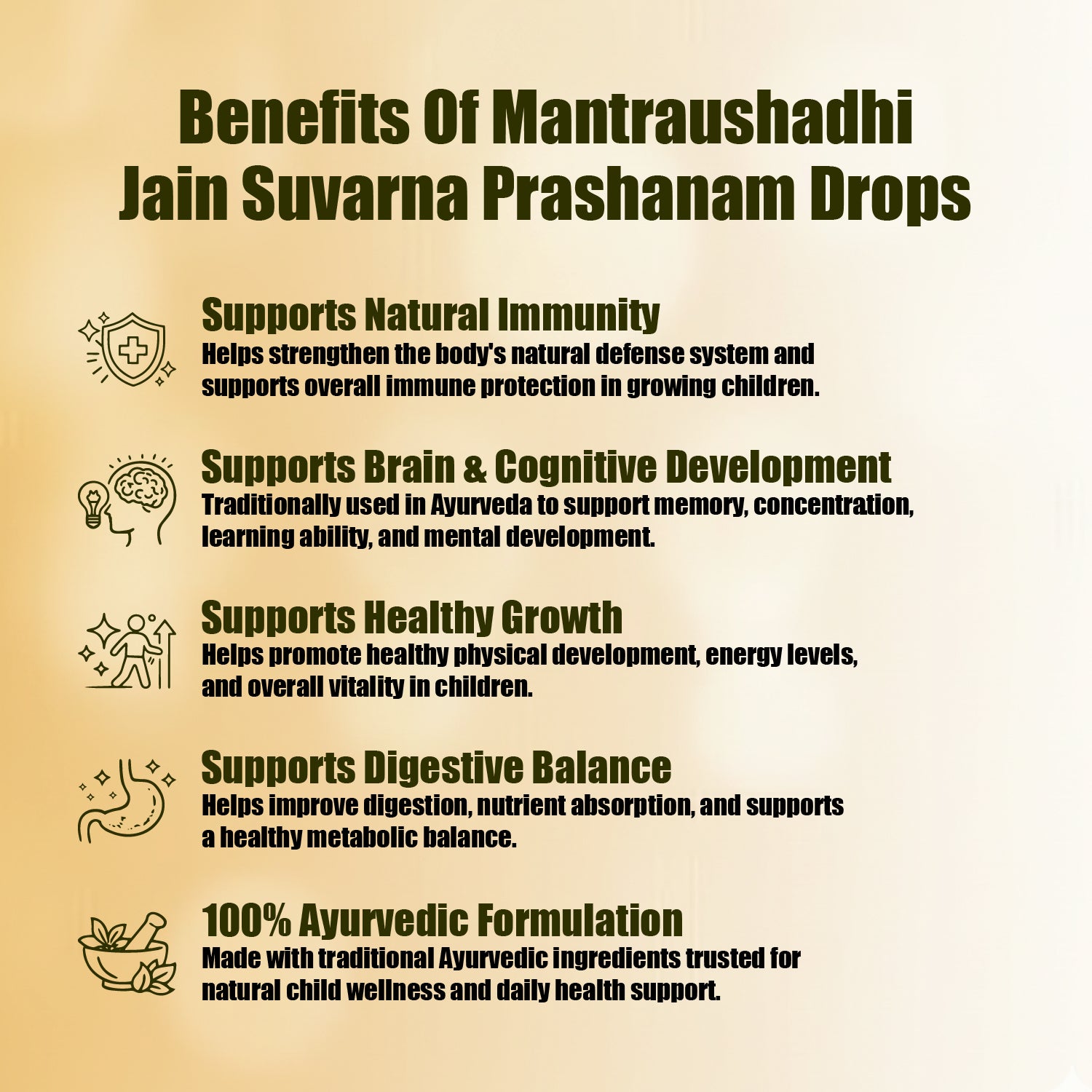 MANTRAUSHADHI JAIN SUVARNAPRASHANAM DROPS  15ML