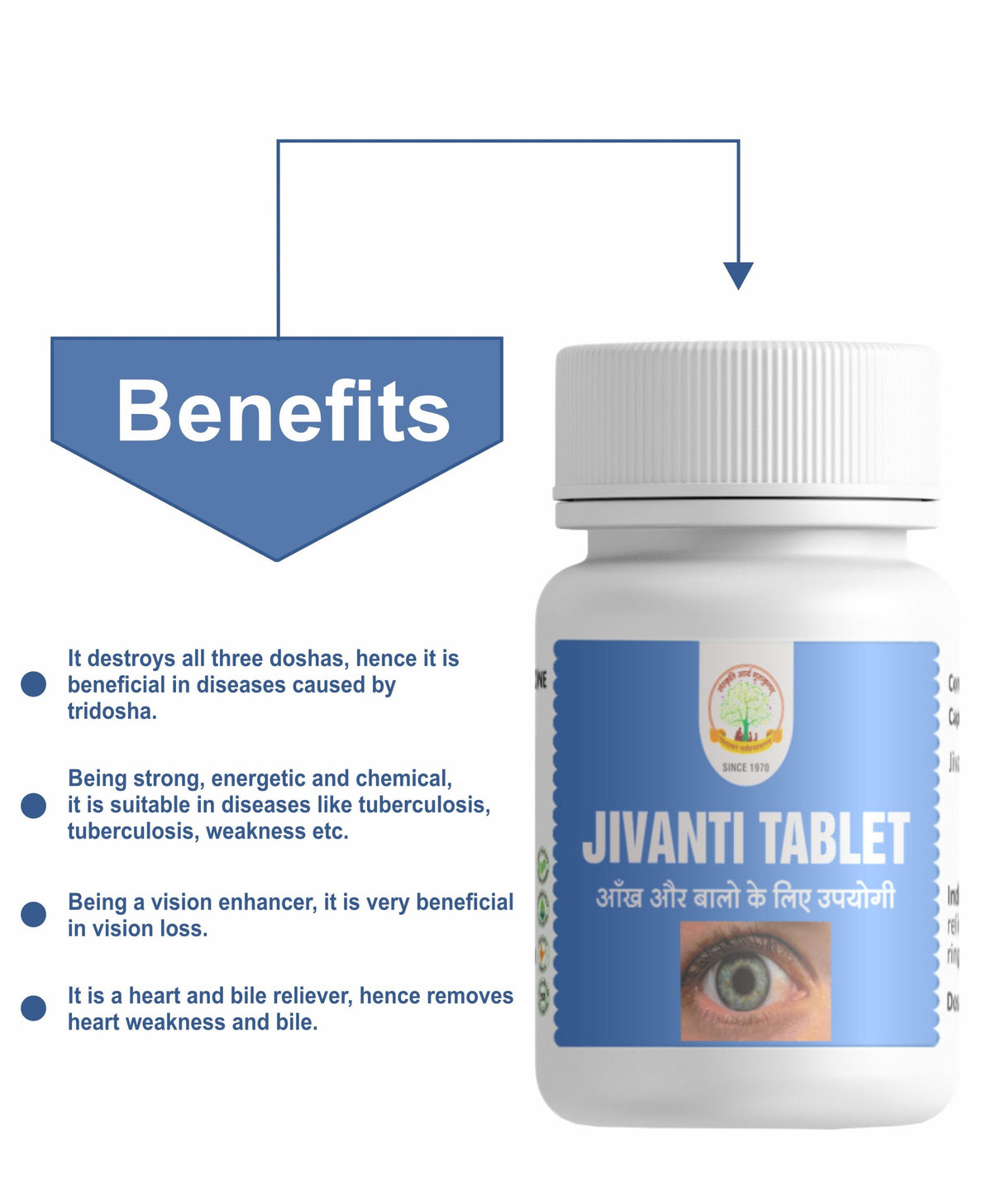Mantraushadhi Jivanti Tablet 60 Tab