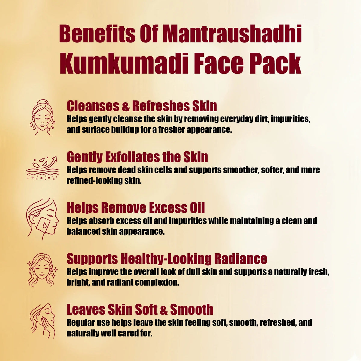 Mantraushadhi Kumkumadi Face Pack