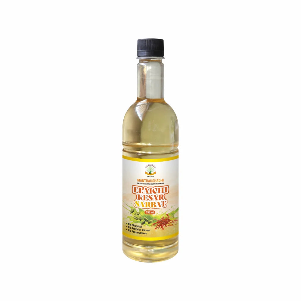 Mantraushadhi Kesar Elaichi Sarbat 500 ml