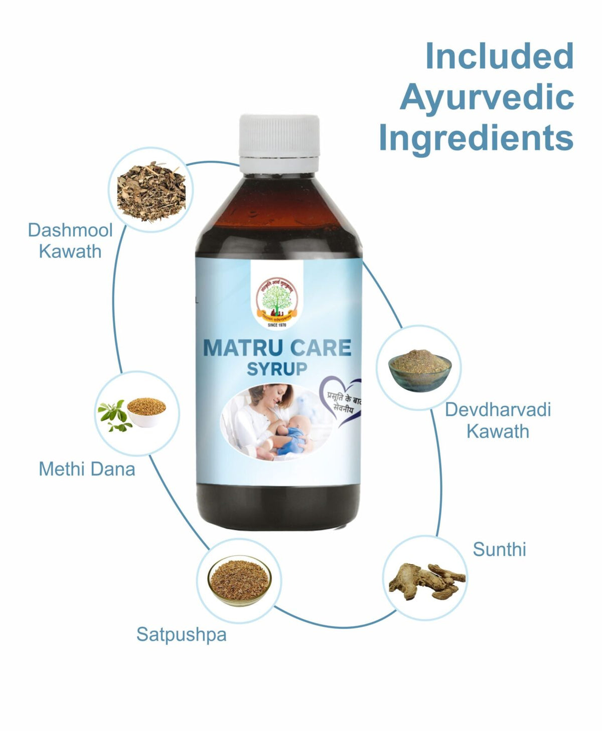 Mantraushadhi Matru Care Syrup 200 ML