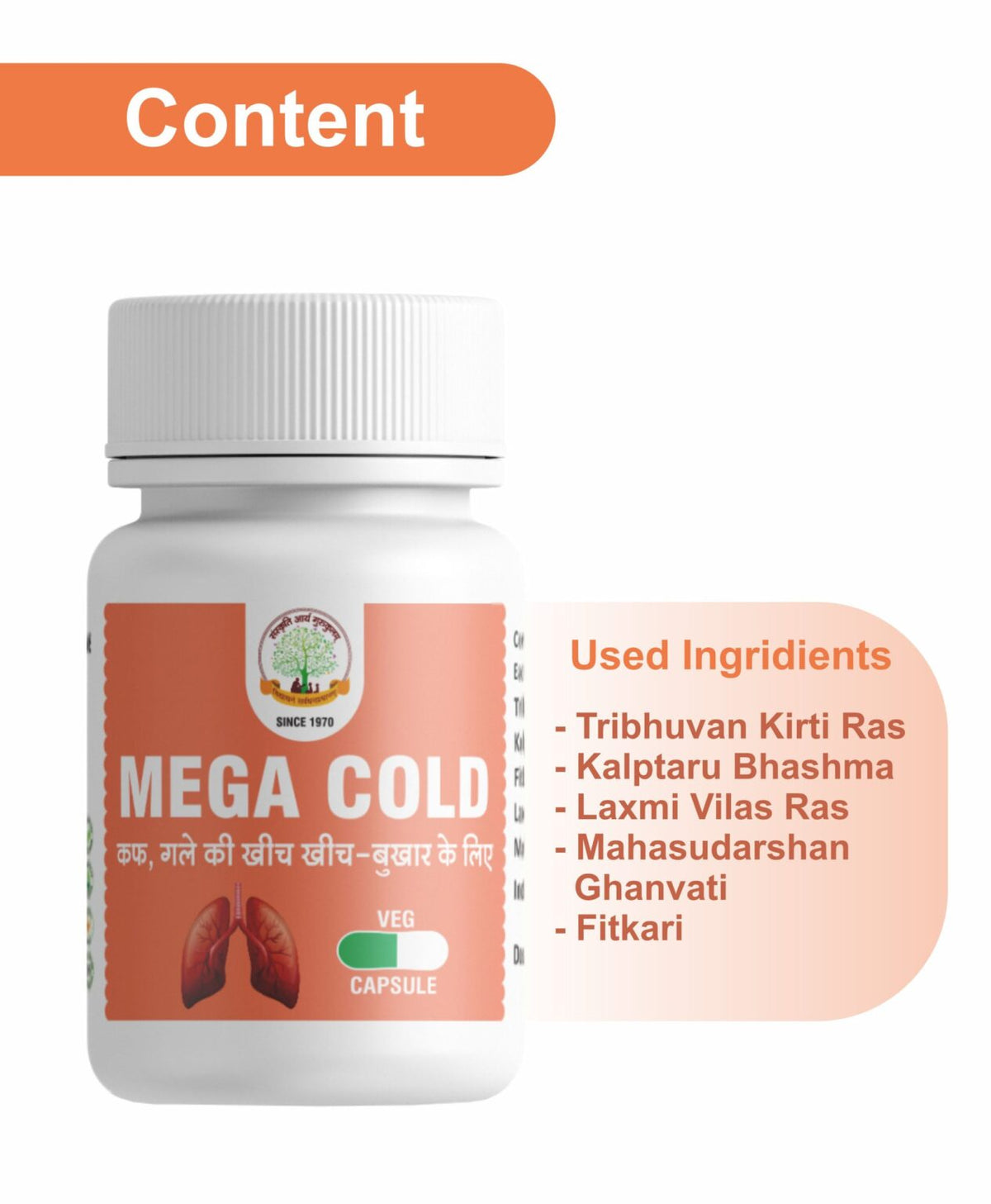 Mantraushadhi Megacold Capsule 30 Cap