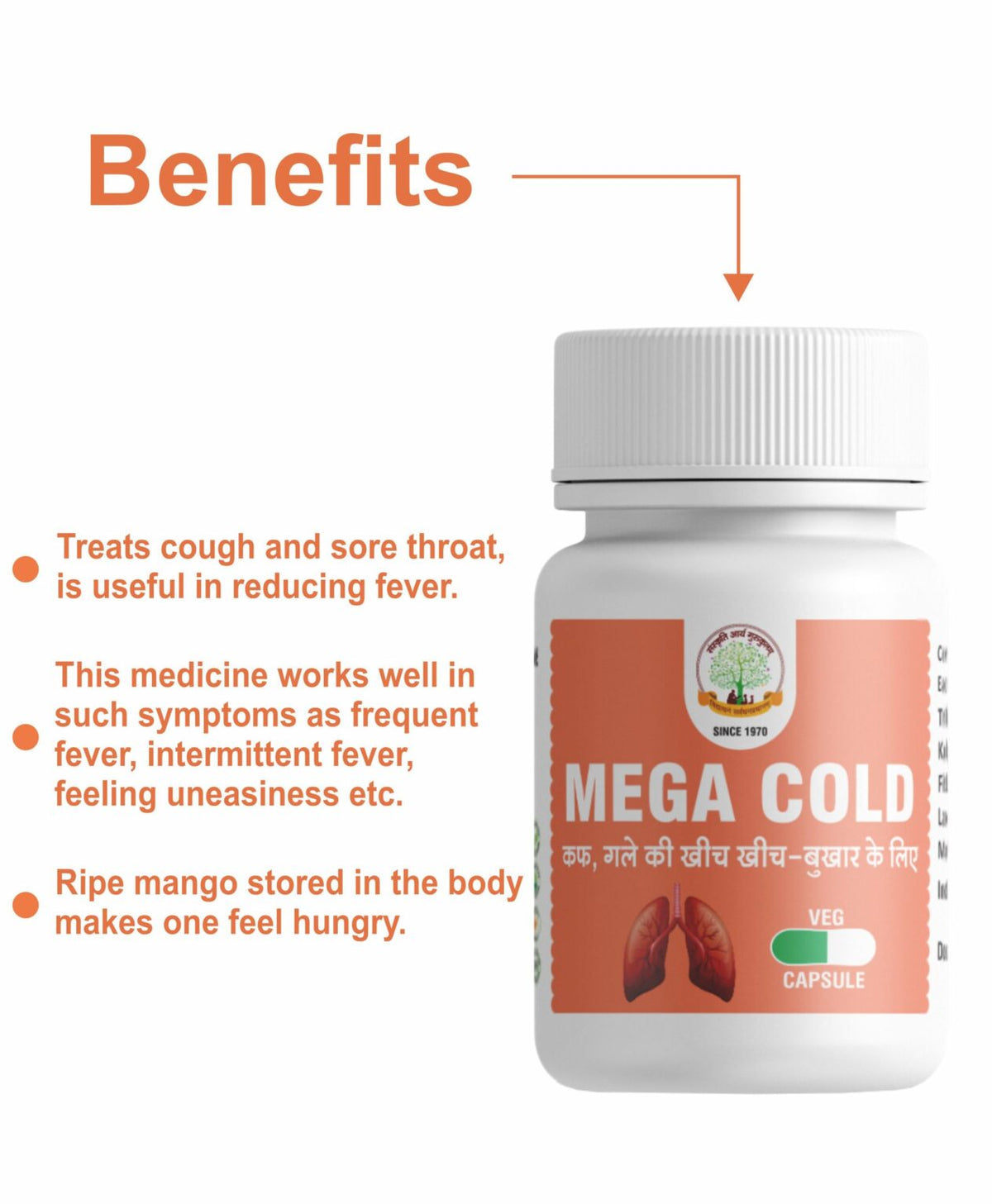 Mantraushadhi Megacold Capsule 30 Cap