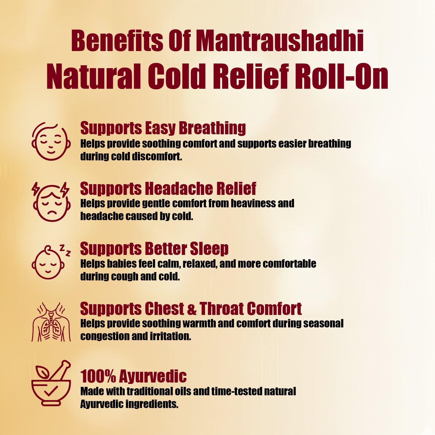 MANTRAUSHADHI BALRAKSHA COLD RELIF ROLL ON 40ML