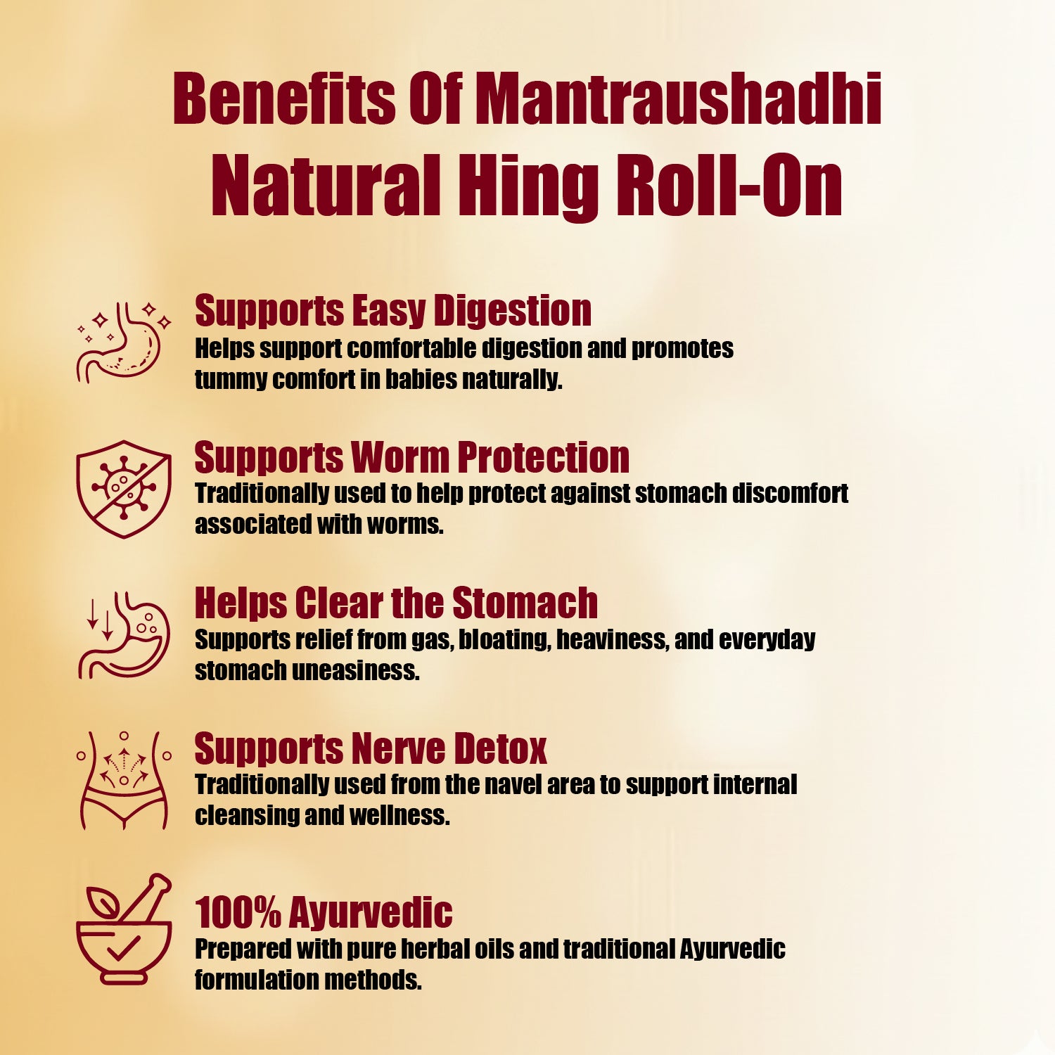 MANTRAUSHADHI BALRAKSHA HING ROLL ON 40ML