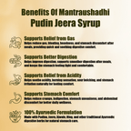 MANTRAUSHADHI PUDIN JEERA SYRUP 200ML