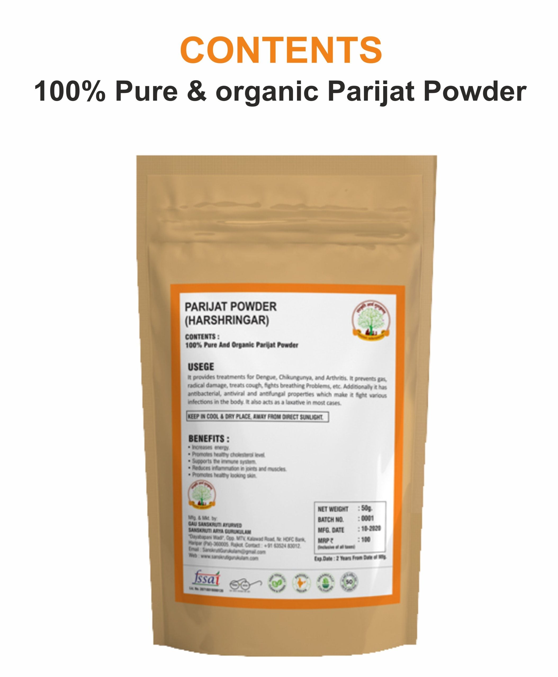 Parijat Powder (Harshingar)