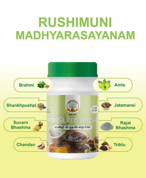 Mantraushadhi Rushimuni Medhyarasayan 500 gm