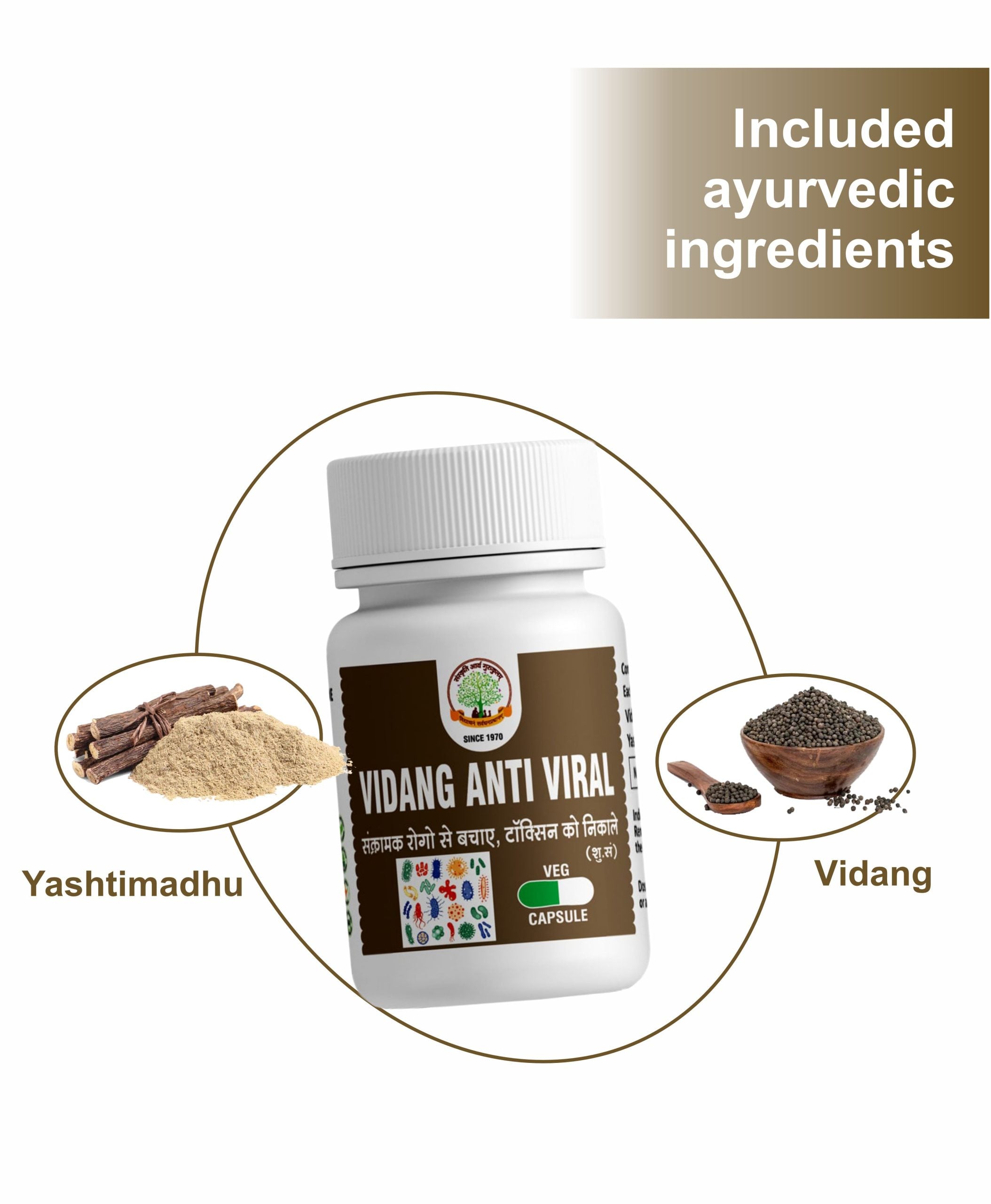 Vidang Tandul Capsules (Anti - Viral)